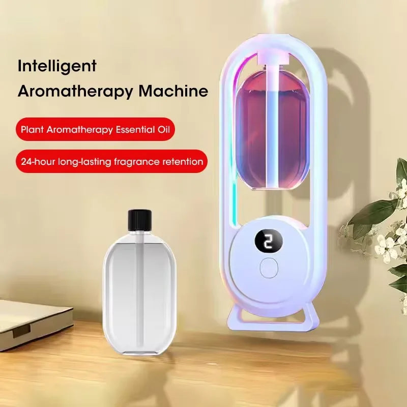 Air Diffuser Digital Display - Wall Mounted Automatic Perfume Machine